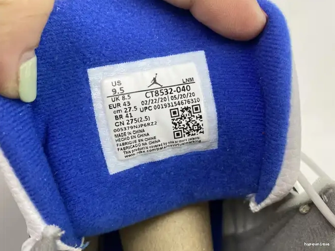 HYPE 3 Air Jordan CT8532-040 Retro Blue White 0518